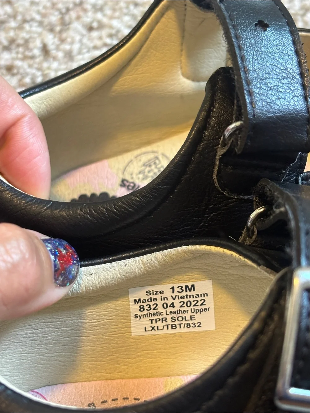 Livie & Luca Black Mary Jane Shoes Size 13 classic timeless minimalist school